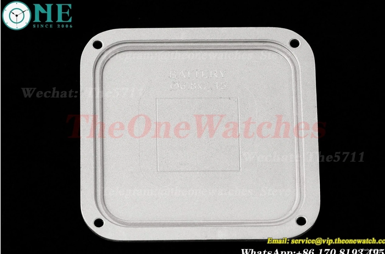 Dumont Santos Silver RG Quartz AF Dial Red SA 0408